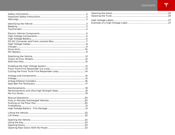 Model S | 2016 Emergency Response Guide - Page 2