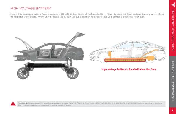 Model S | 2014 Emergency Response Guide - Page 6