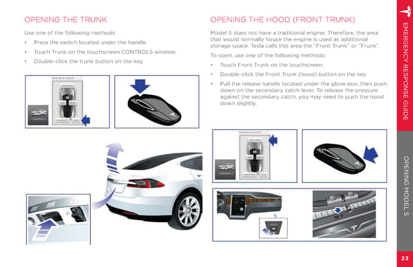 Model S | 2014 Emergency Response Guide - Page 25