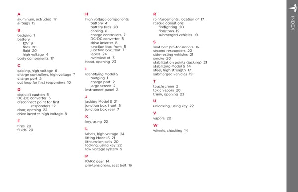 Model S | 2014 Emergency Response Guide - Page 27