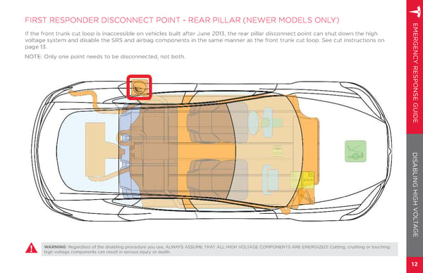 Model S | 2012-13 Emergency Response Guide - Page 14