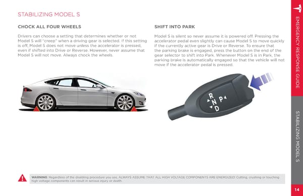 Model S | 2012-13 Emergency Response Guide - Page 16