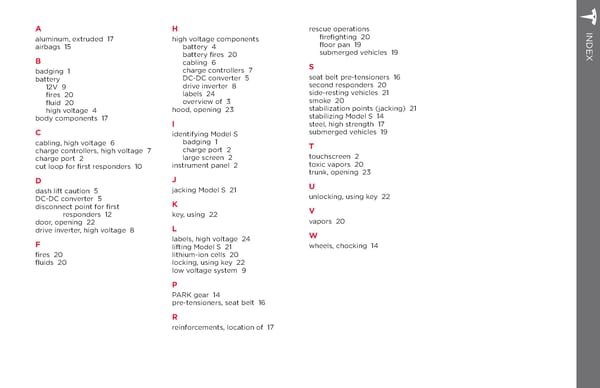 Model S | 2012-13 Emergency Response Guide - Page 27