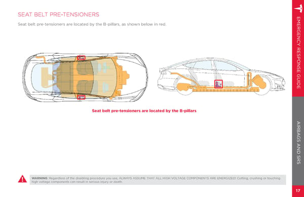 Model S | 2014-2015 Emergency Response Guide - Page 19