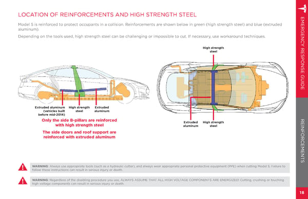 Model S | 2014-2015 Emergency Response Guide - Page 20