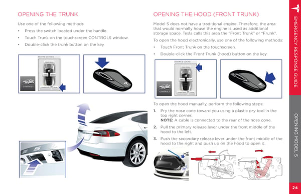 Model S | 2014-2015 Emergency Response Guide - Page 26