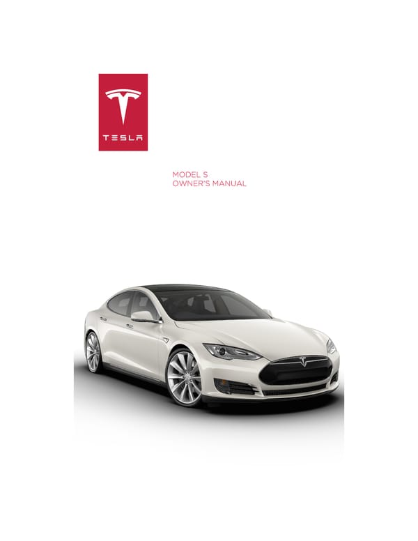 Tesla Model S | Owner's Manual - Page 1