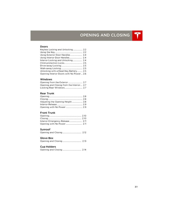 Tesla Model S | Owner's Manual - Page 9