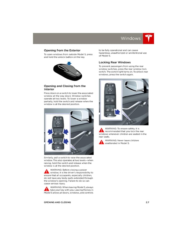 Tesla Model S | Owner's Manual - Page 15