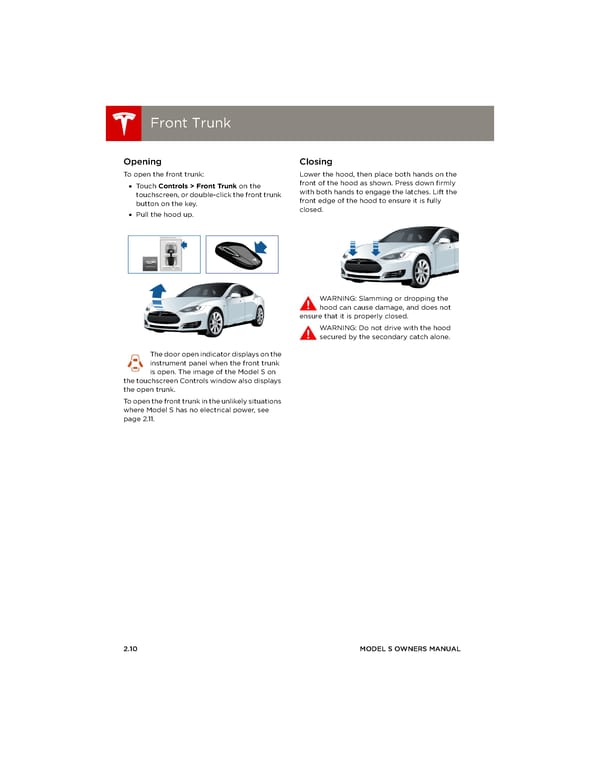 Tesla Model S | Owner's Manual - Page 18