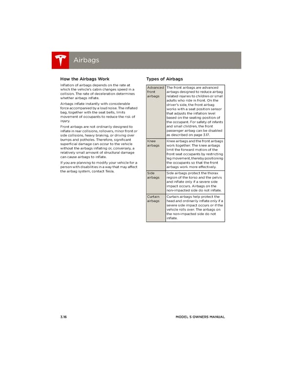 Tesla Model S | Owner's Manual - Page 38