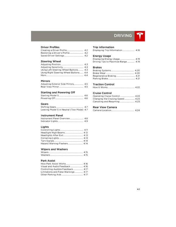 Tesla Model S | Owner's Manual - Page 41