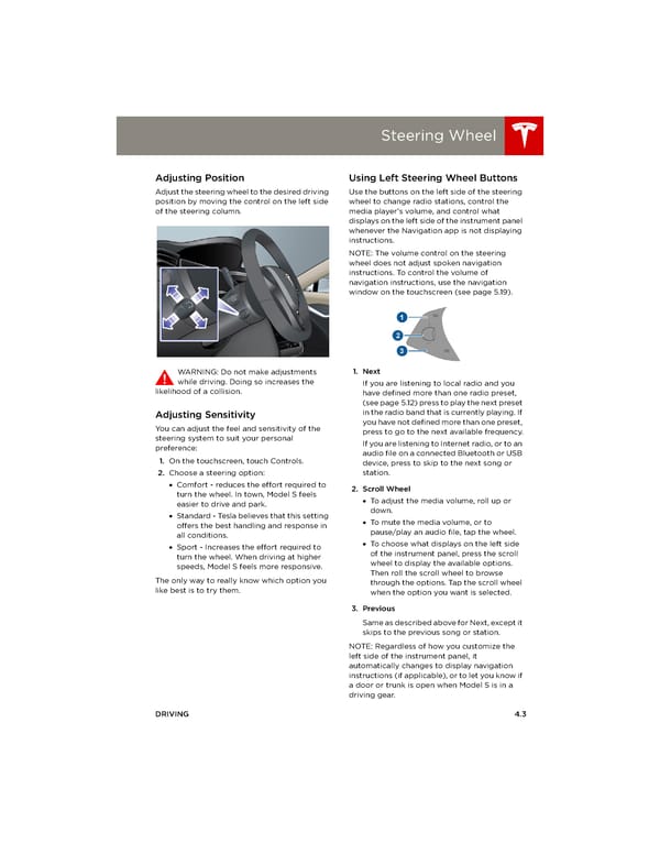 Tesla Model S | Owner's Manual - Page 43