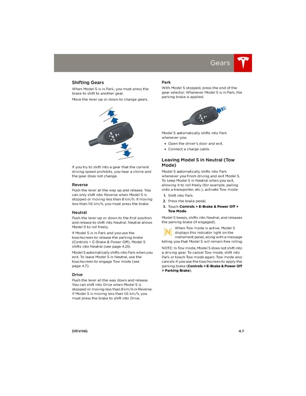 Tesla Model S | Owner's Manual - Page 47