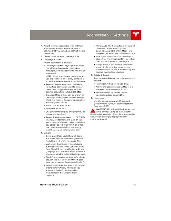 Tesla Model S | Owner's Manual - Page 71