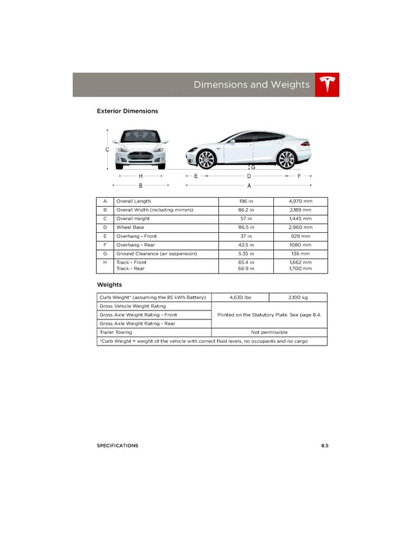 Tesla Model S | Owner's Manual - Page 127