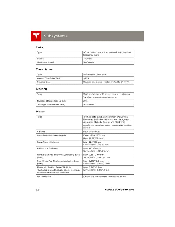 Tesla Model S | Owner's Manual - Page 128