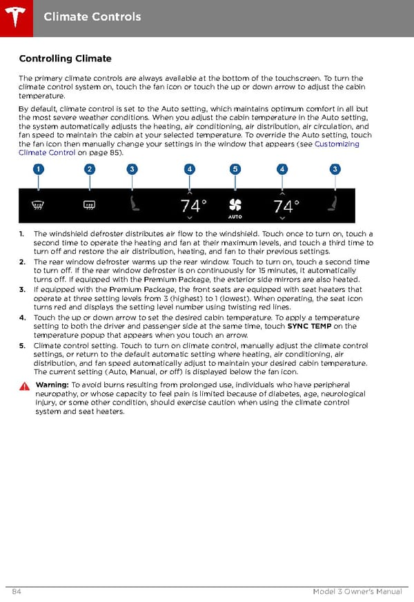 Tesla Model 3 | Owner's Manual - Page 84