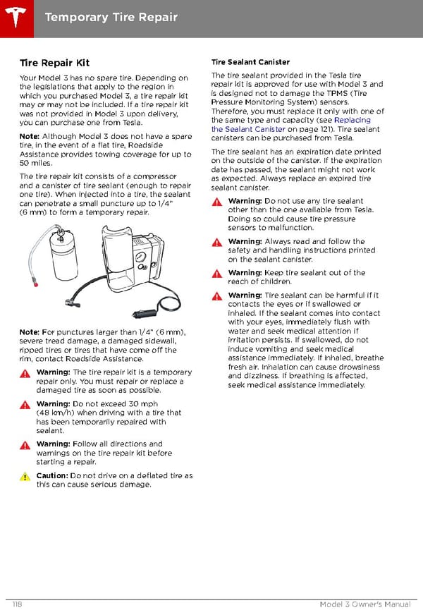 Tesla Model 3 | Owner's Manual - Page 119