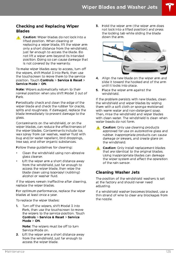Tesla Model 3 | Owner's Manual - Page 126