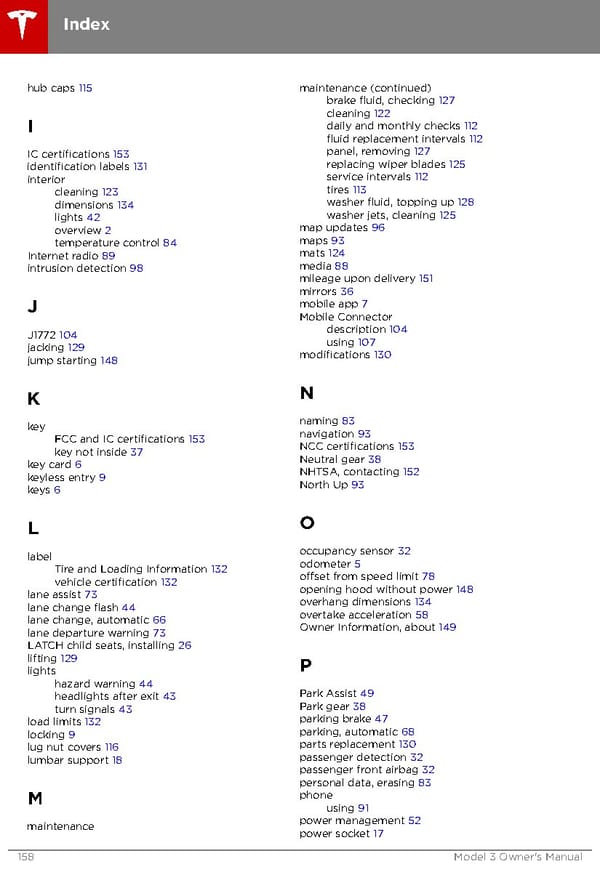 Tesla Model 3 | Owner's Manual - Page 159