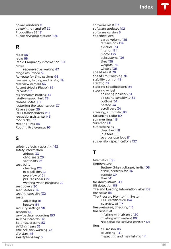 Tesla Model 3 | Owner's Manual - Page 160