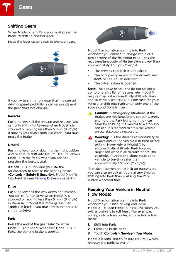 Tesla Model X | Owner's Manual - Page 57