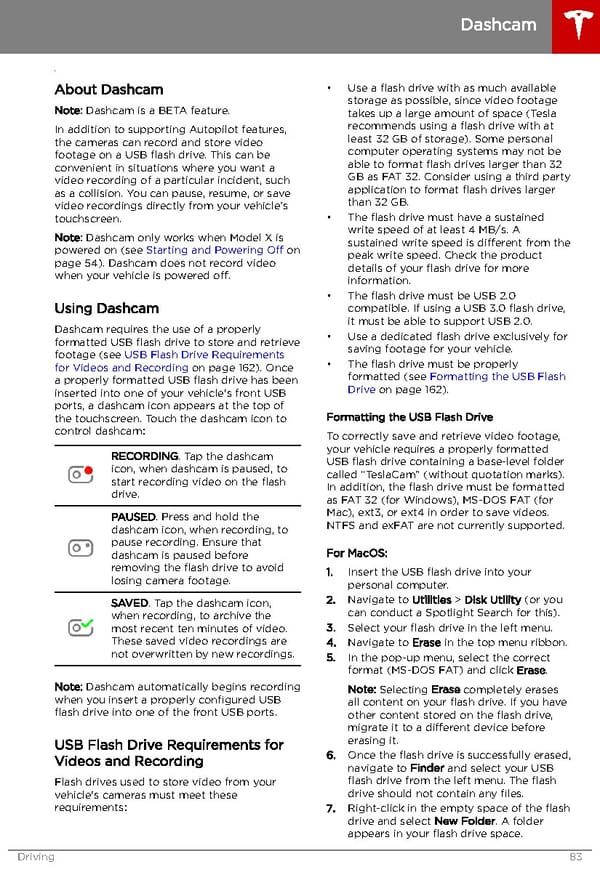 Tesla Model X | Owner's Manual - Page 84