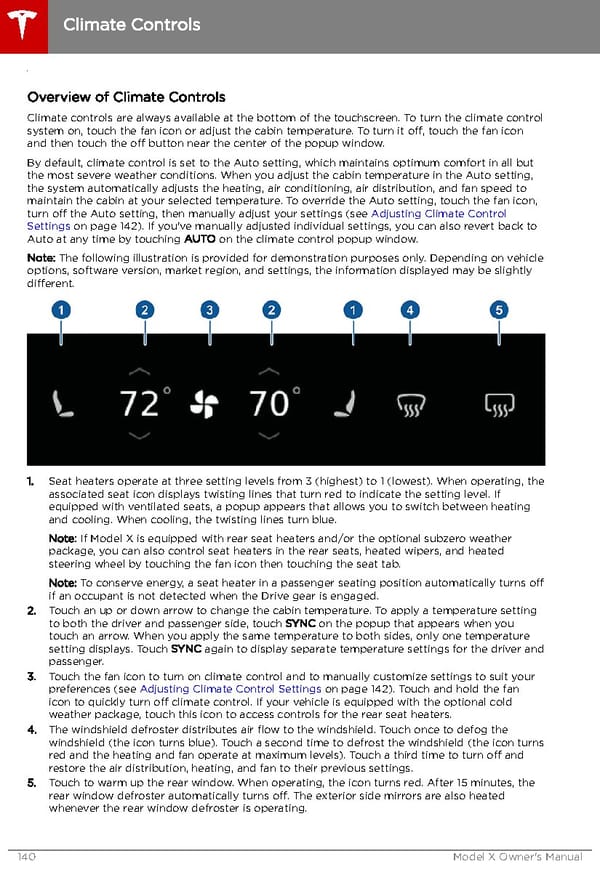 Tesla Model X | Owner's Manual - Page 141