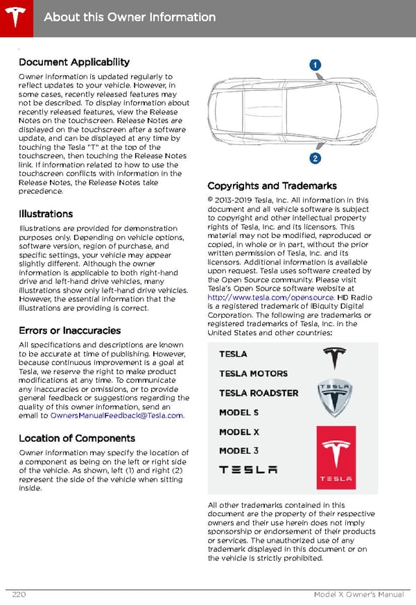 Tesla Model X | Owner's Manual - Page 221