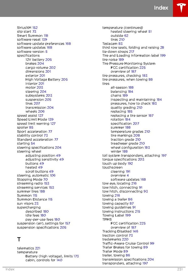 Tesla Model X | Owner's Manual - Page 232