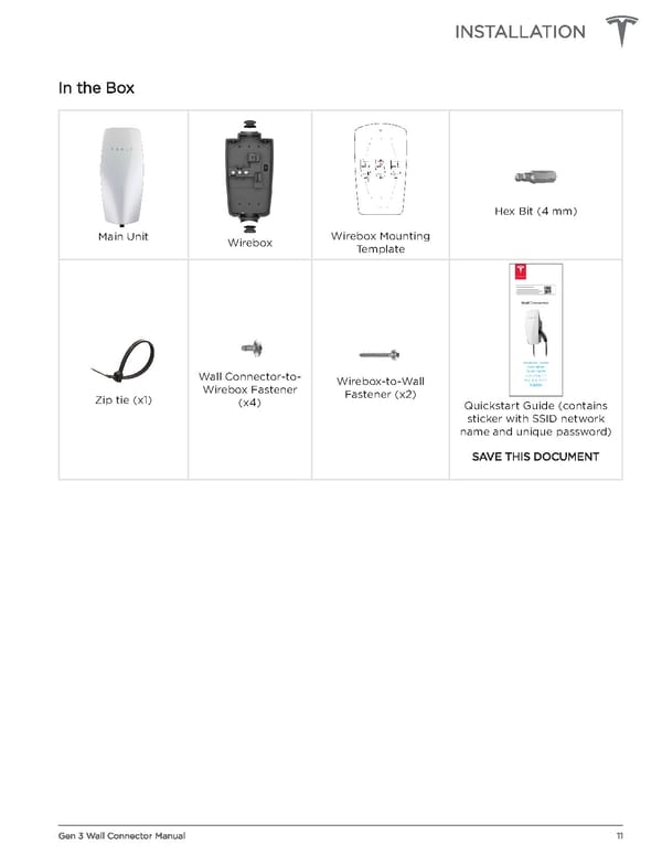 Tesla Gen 3 Wall Connector | Installation Manual - Page 13