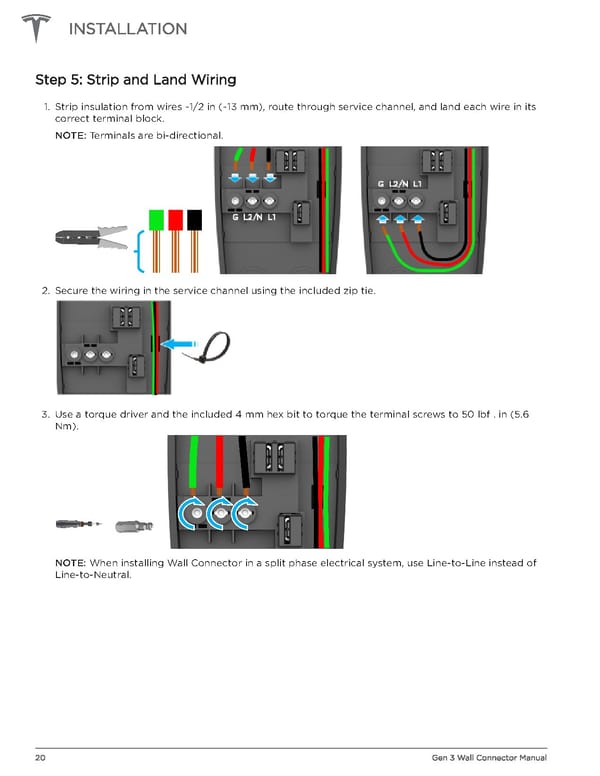 Tesla Gen 3 Wall Connector | Installation Manual - Page 22