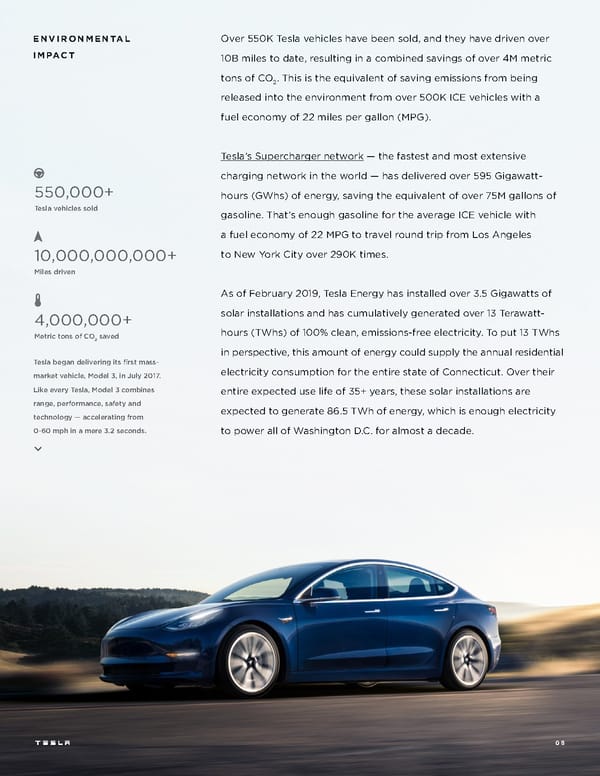 Tesla Impact Report | 2019 - Page 8