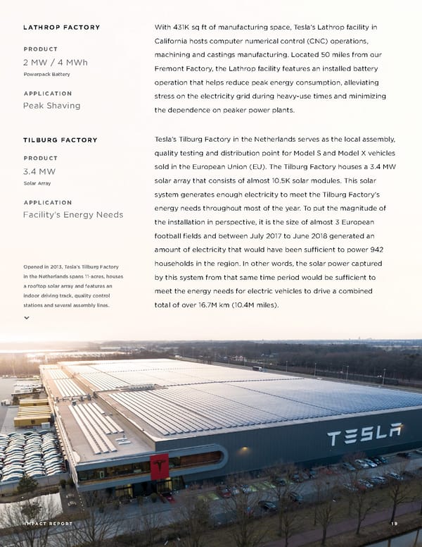 Tesla Impact Report | 2019 - Page 19