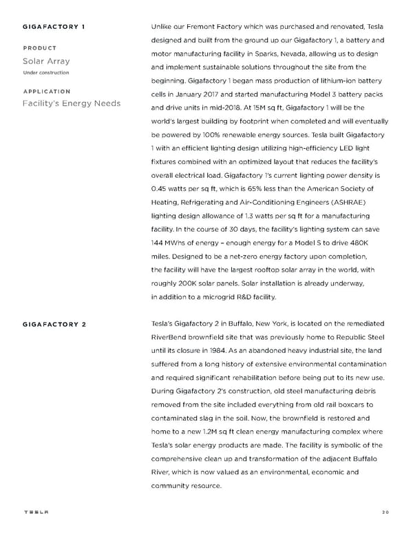 Tesla Impact Report | 2019 - Page 20