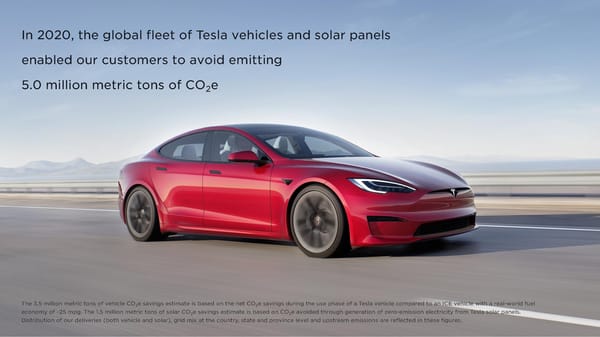 Tesla Impact Report 2020 - Page 5