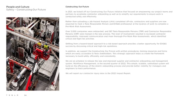 Tesla 2021 Impact Report - Page 54